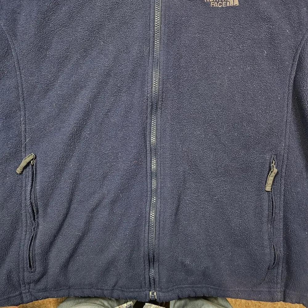 The North Face Jacket Mens XL Fleece Blue Gorpcore Outdoors Hiking Preppy Y2K